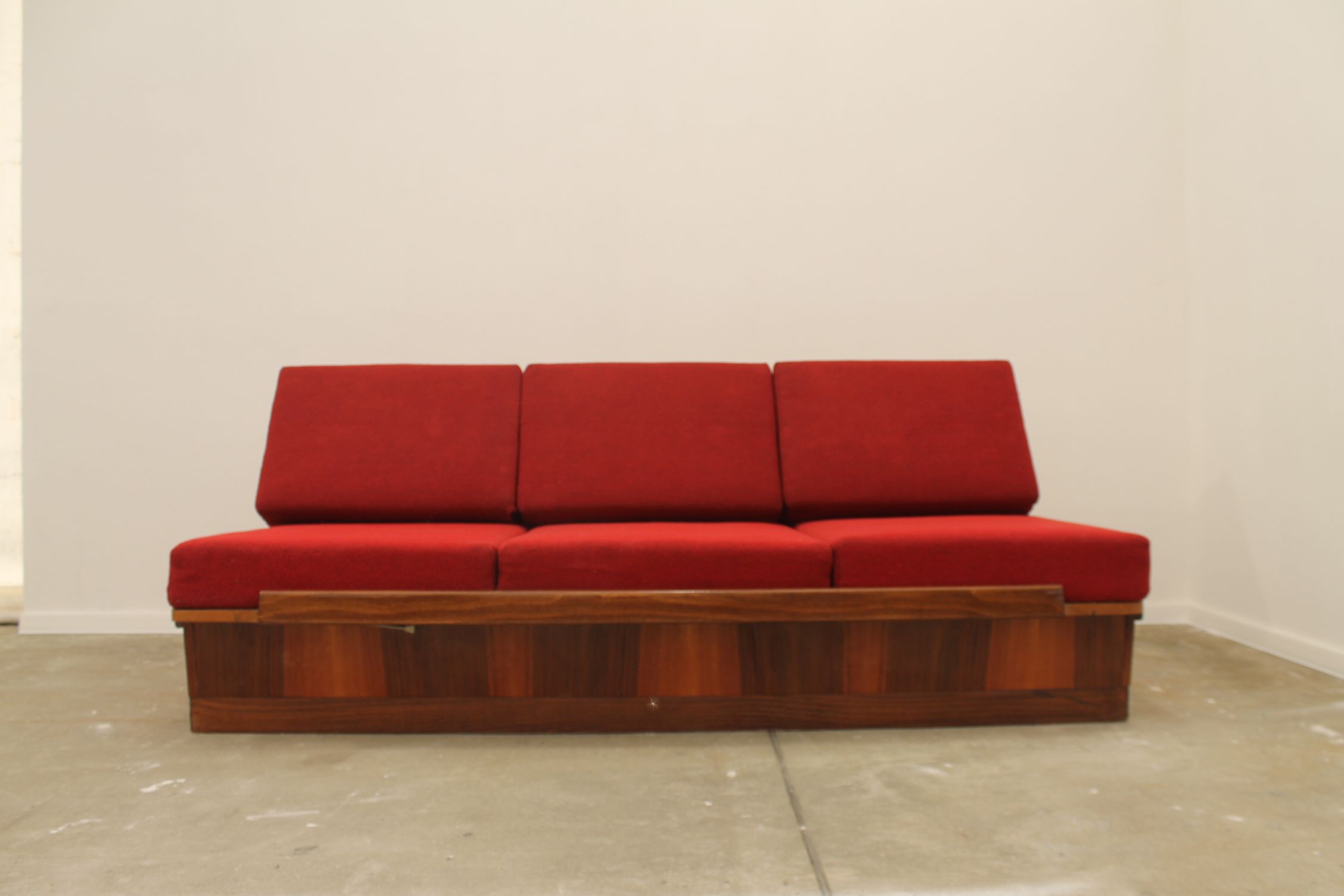 Midcentury Folding Sofa by Mier, 1960s, Czechoslovakia