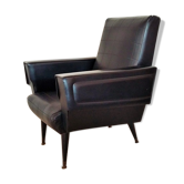 Black armchair of the 1950s