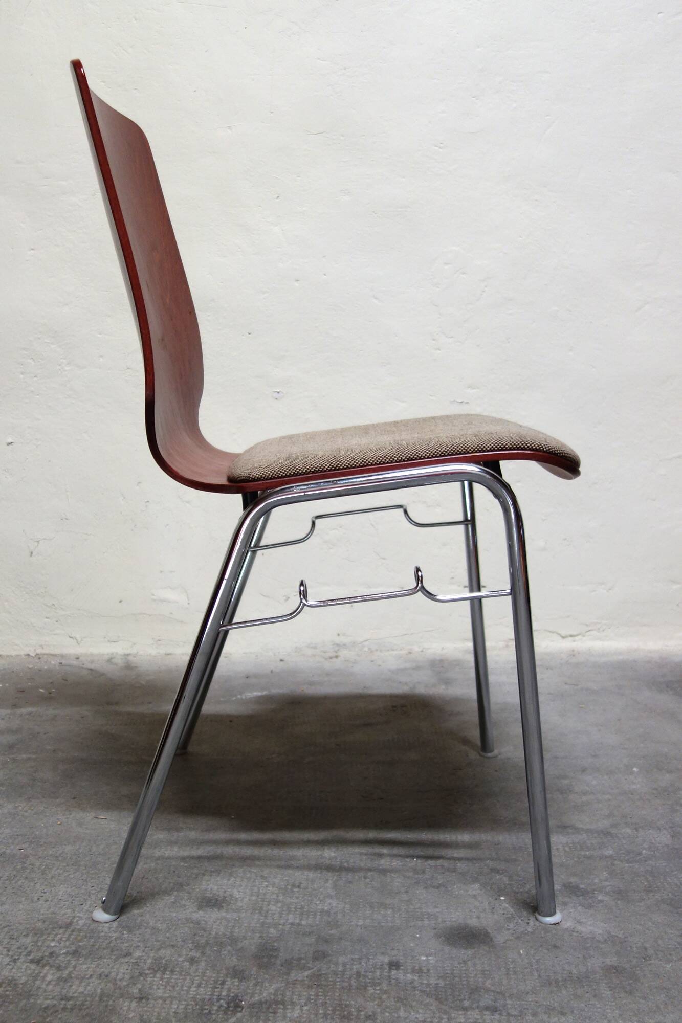 Set of 4 Hiller chairs, Germany, 1970s