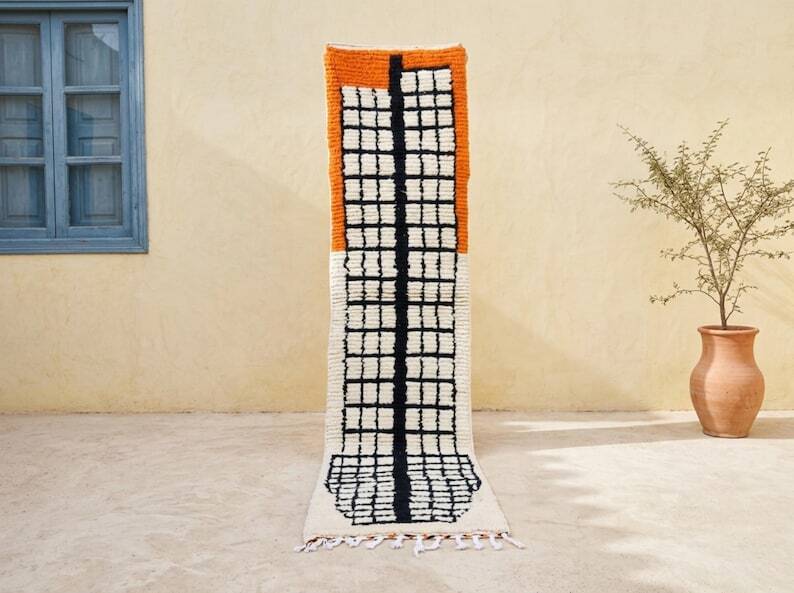 Tapis de passage artisanal 300cmx90cm