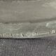 Silver metal helmet sauce boat - Christofle