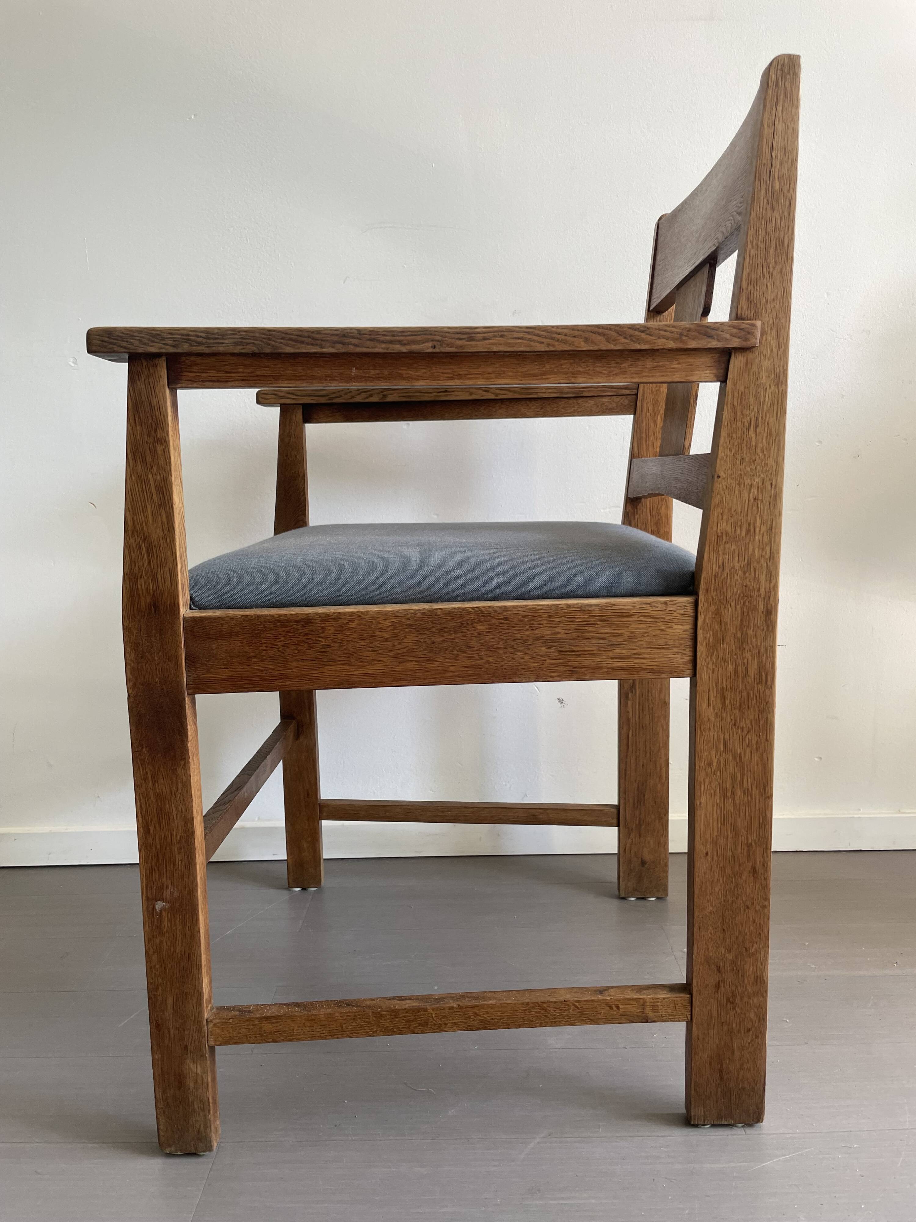 Dutch Amsterdam School armchair 1920's