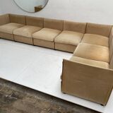 Large "Landeau" Modular Sofa by Mario Bellini for Cassina, 1970's