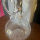 Crystal wine jug