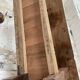 Solid wood carpenter's workbench