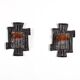 Pair of Swedish wall by Tom Ahlström and Hans Ehrich