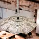 Farmhosue clear glass kitchen hanging lamp