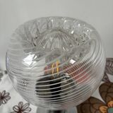 Mushroom lamp chrome murano snaidero italy spage-age 1970