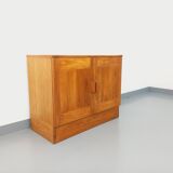 Charlotte Perriand style Les Arcs vintage pine storage unit from the 60s and 70s