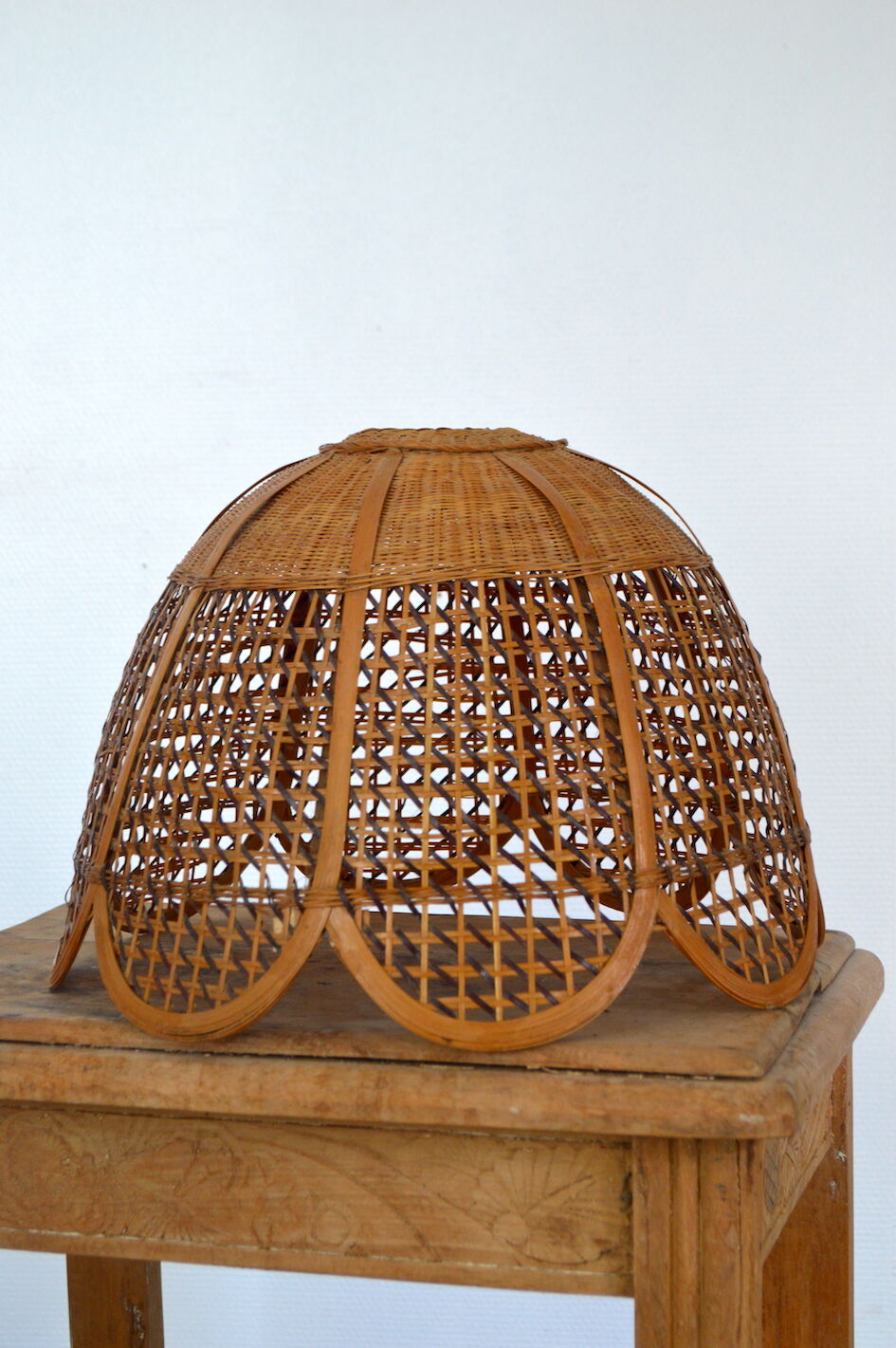 Vintage flower lampshade