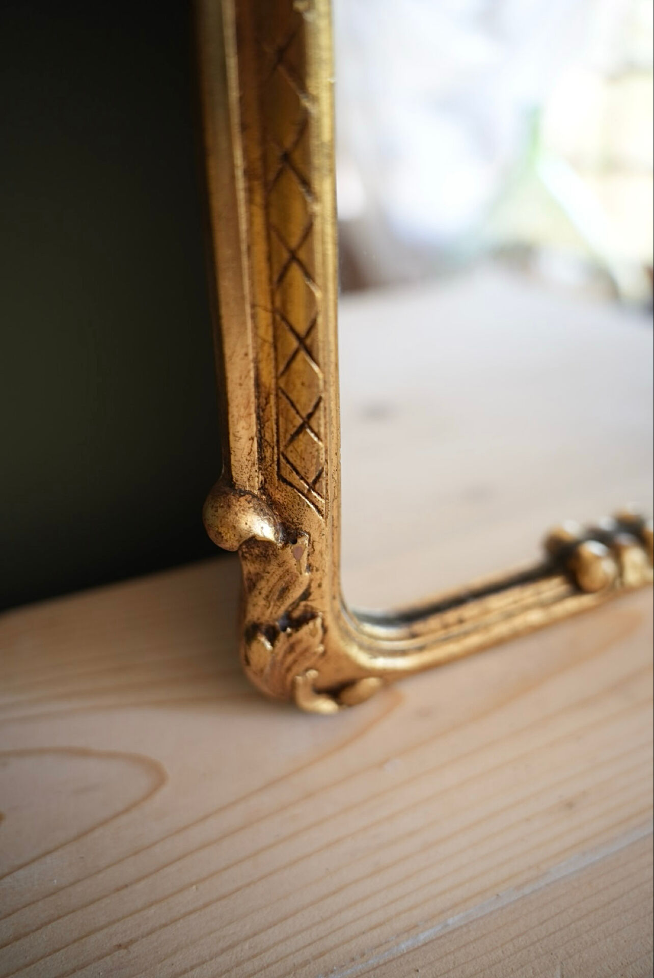Miroir doré