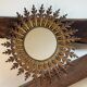 Magnificent sun mirror from the 1950s Italy.