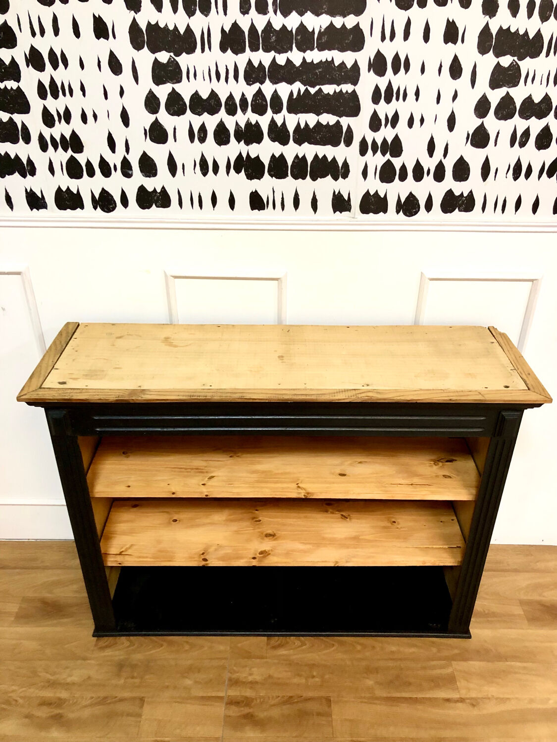 Bibus noir vintage