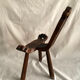 Brutalist tripod chair