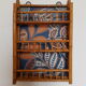 Vintage bamboo spice shelf restyled