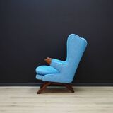 Fauteuil en teck, design danois, années 1960, designer : Svend Skipper