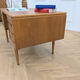 Scandinavian desk J. Svenstrup, double-sided