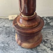 Pied de lampe Herna en marbre, années 70