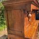 Old 18th century 2-part solid oak dresser