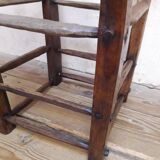 Old country folk art armchair