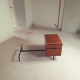 Bureau en teck Pierre Guariche pour Minvielle années 60