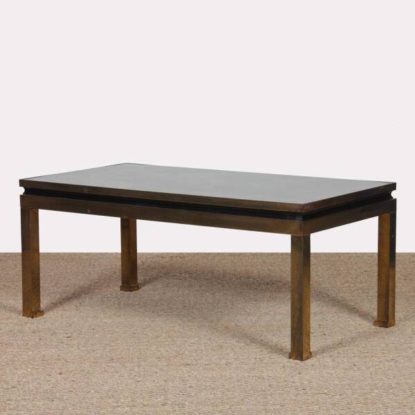 Petite table basse par Guy Lefevre pour Maison Jansen, 1970