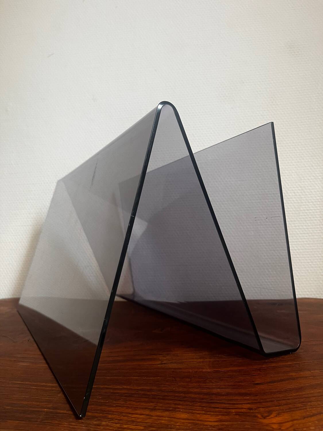 Plexiglas magazine holder Roche Bobois 70 GLG Dumas