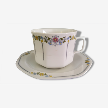 1 tasse et 2 sous tasses seltmann weiden bavaria w germany