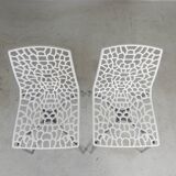 Set of 2 design chairs IGAP, Groove model, 2000s