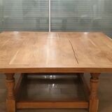 Solid oak table