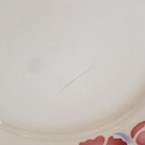 + Set 8 dessert plates Céranord - Saint Amand model Eglantines +