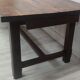 Farmhouse table 3m60 extendable solid oak and its two benches
