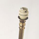 Golden tripod glass tablet lamp