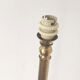 Golden tripod glass tablet lamp
