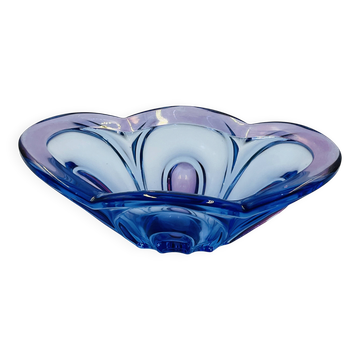 Bohemian glass art cup Chribska