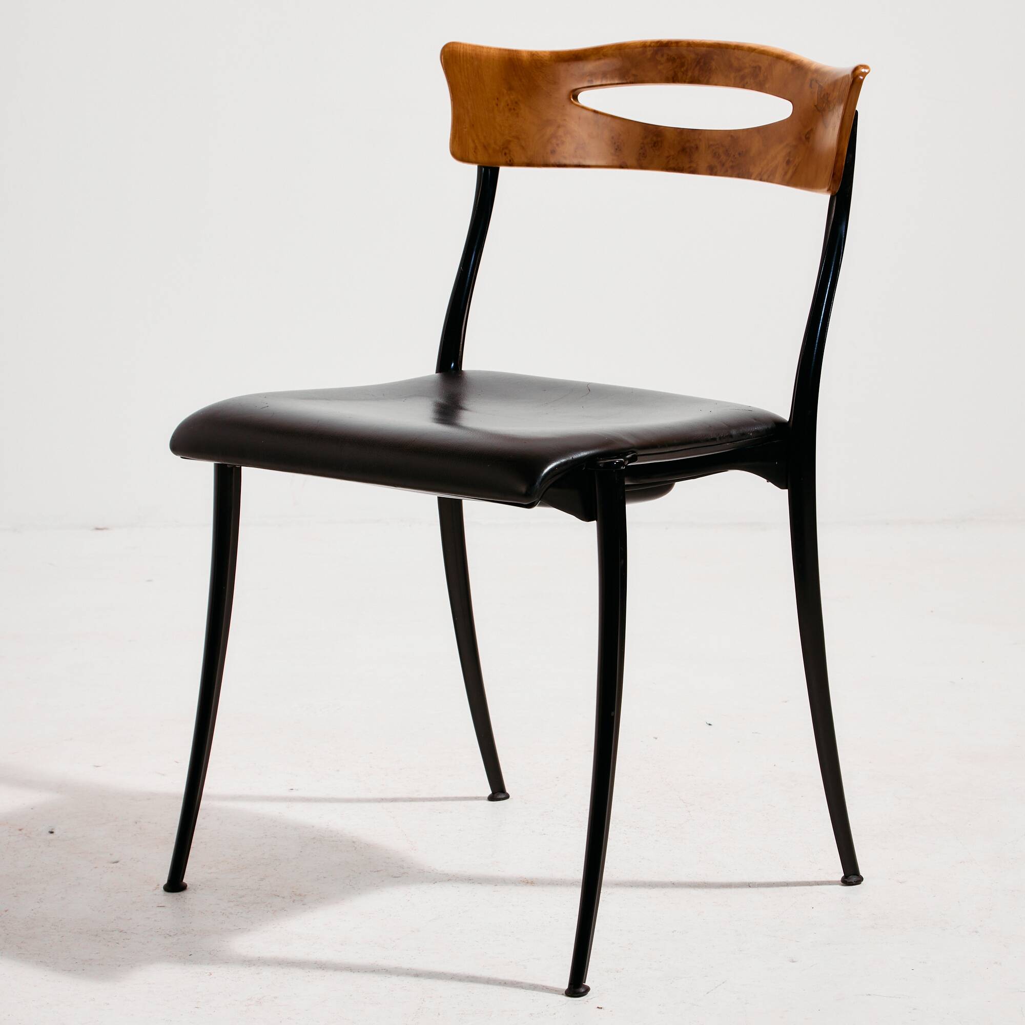 Coro dining chair by Luigi Origlia for Origlia Italy, Set of 4