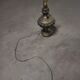 Antique brass lamp foot