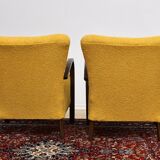 Art deco Armchairs in the style of Halabal, 1930s.