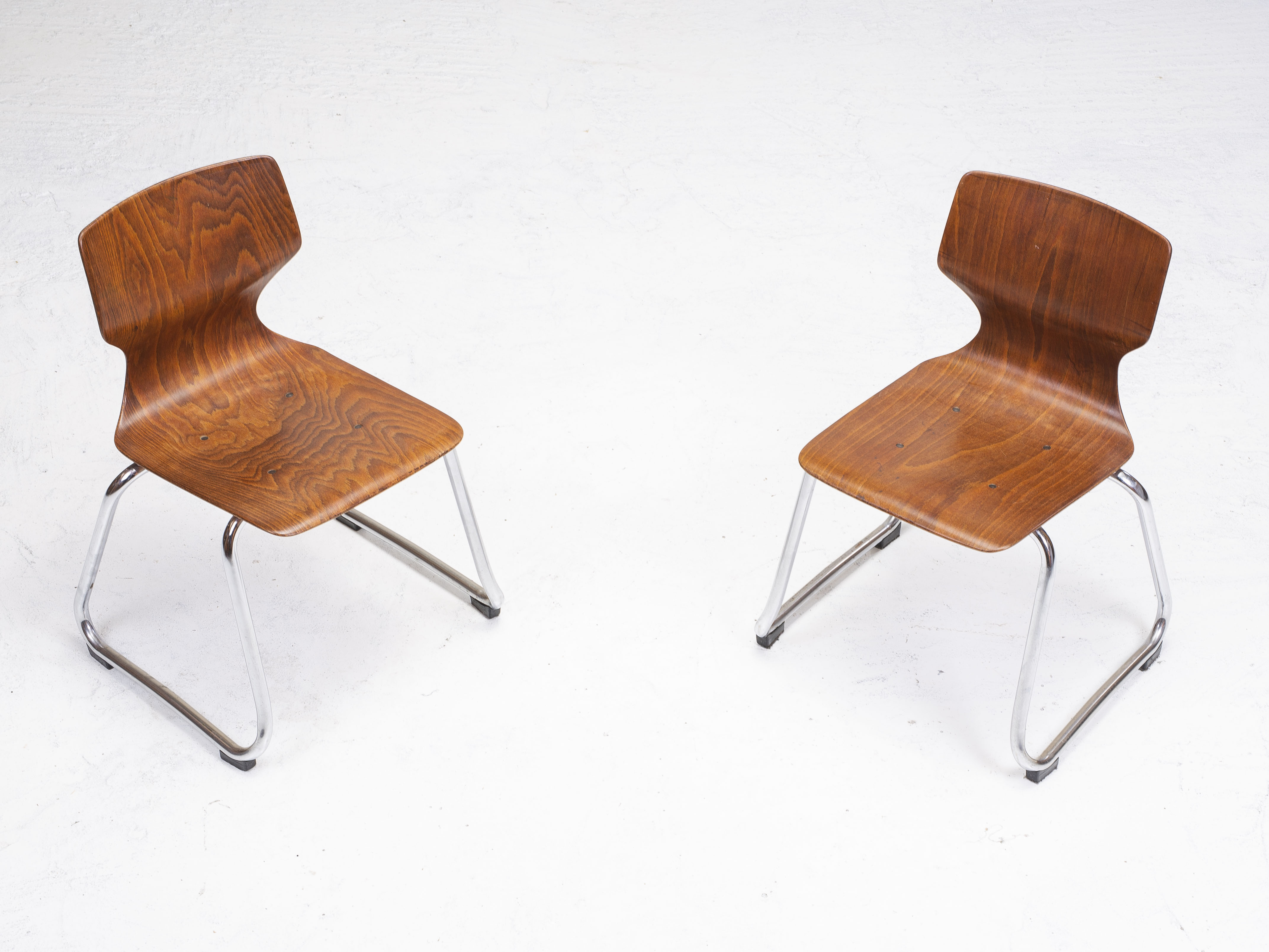 Childrens Chairs by Adam Stegner for Flötotto, 1970s, Set of 2
