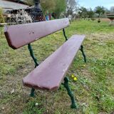 Cast-iron garden bench 1900