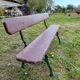 Banc de jardin en fonte 1900