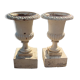 Pair of ancient medici cast iron
