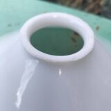 Opaline cone pendant light