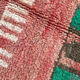 Moroccan Berber carpet red boujaad with colorful patterns 260x170cm