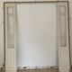 Antique 1930s double glazed door + glazed sides + frame
