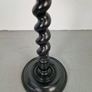 Hand-Carved Wood Barley Twist Pedestal, 1930s