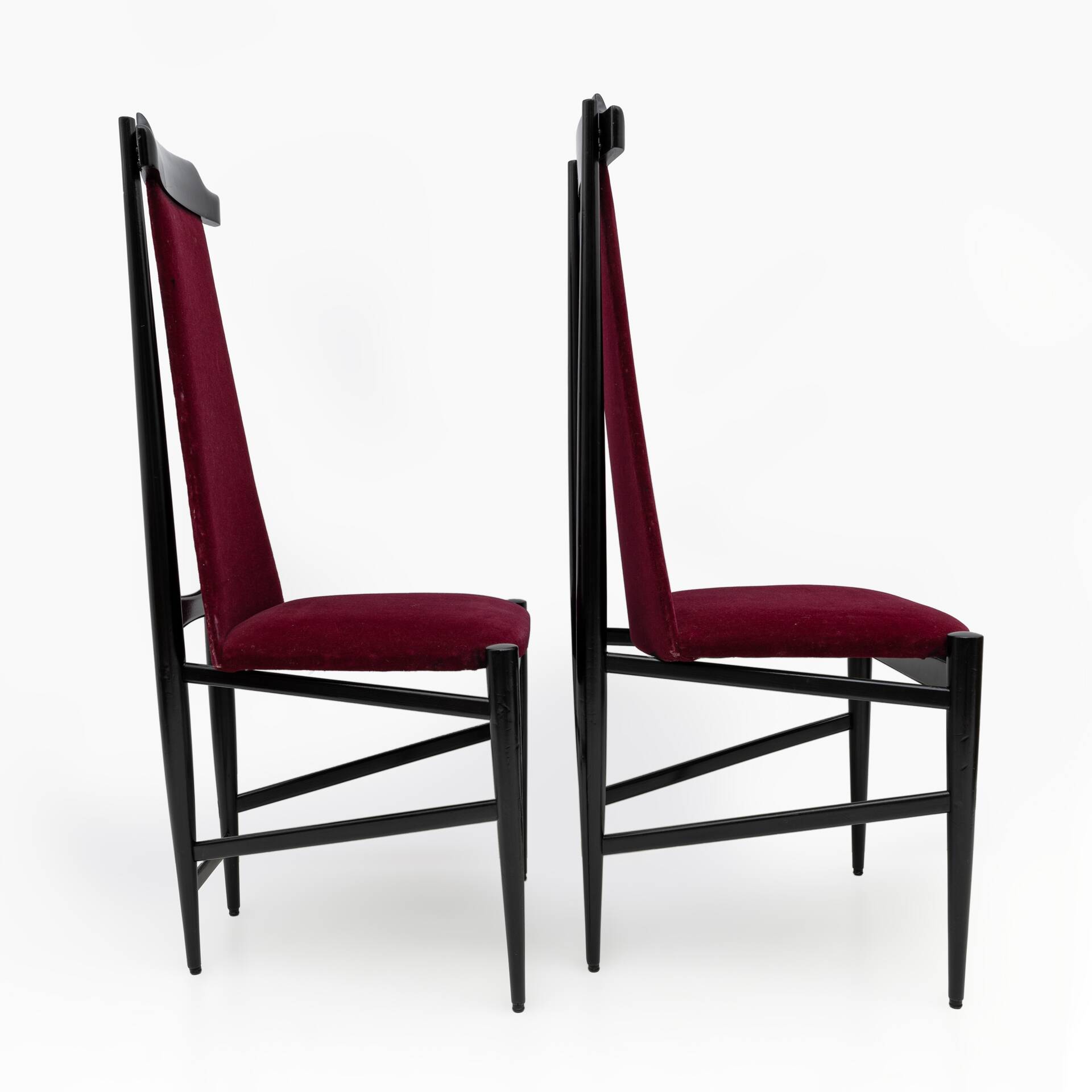 Sergio Rodrigues Mid-century Modern Brazil Chairs, 1960s