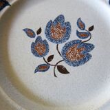 6 dessert plates from St Amand, "Sologne" model, in very good condition