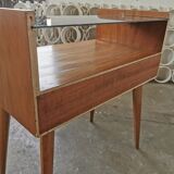Bedside table, vintage side table 1960