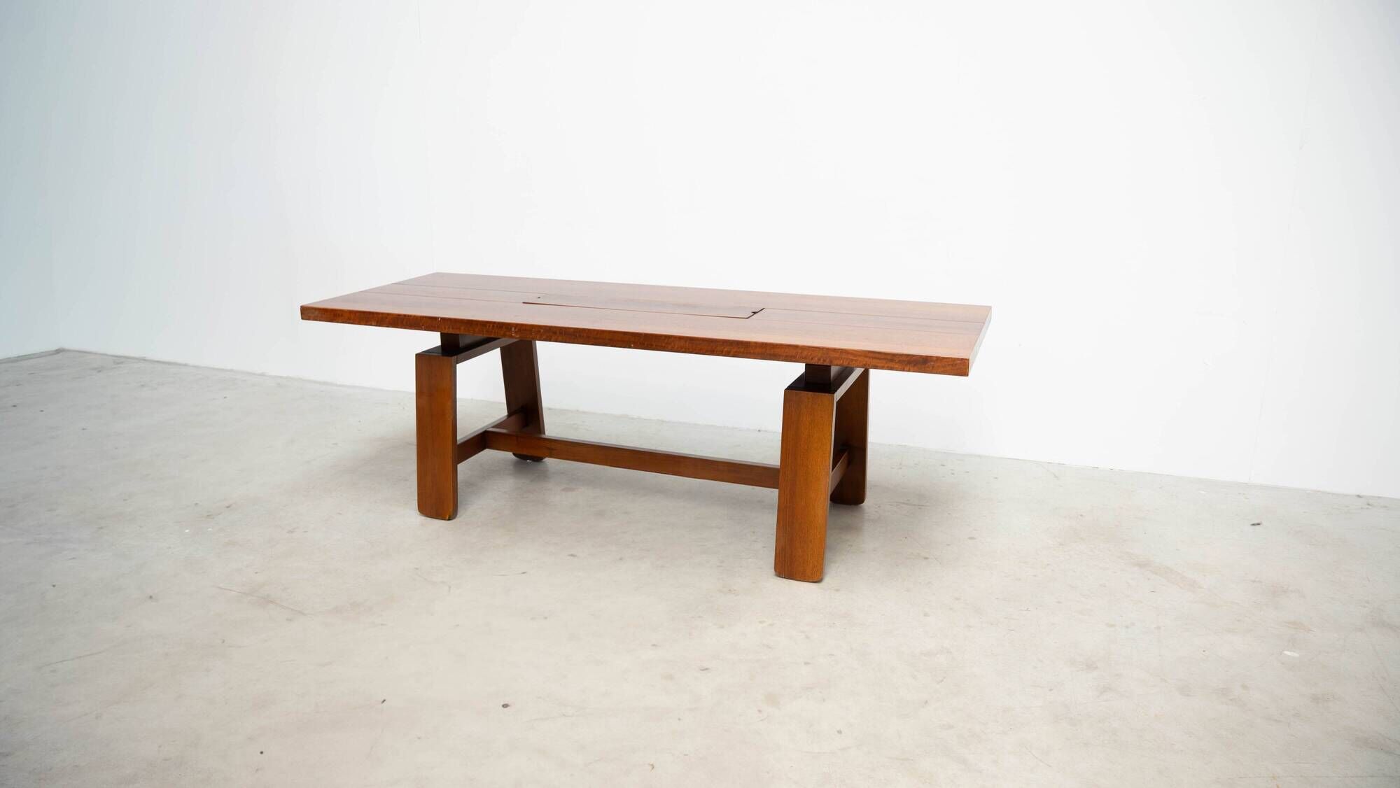 Dining table by Silvio Coppola for Bernini